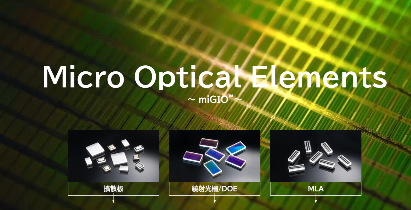 微型光學元件特设网页焕新上线