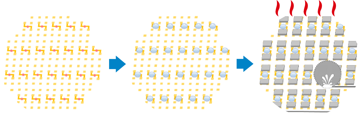 Lens on Wafer Process Flow