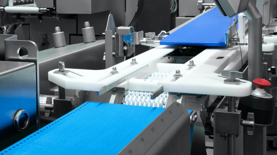 Examination to drive system for transport facilities