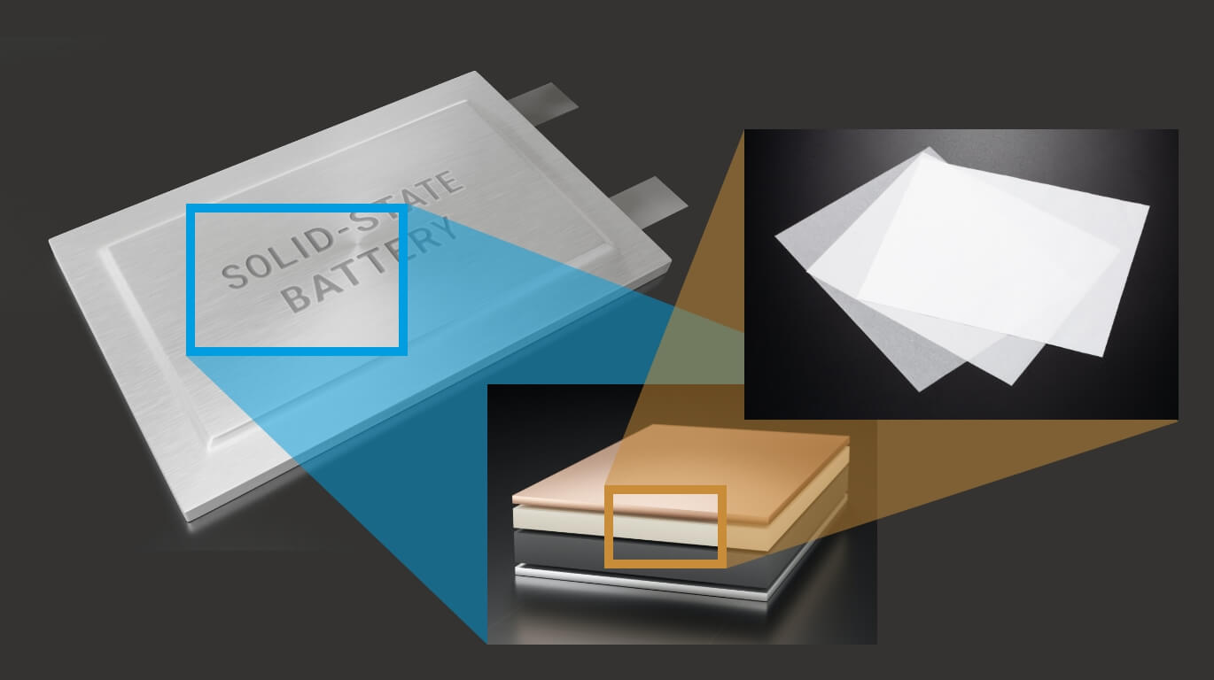 NSG offers this product as a base material suitable for composites with individual electrolytes.
