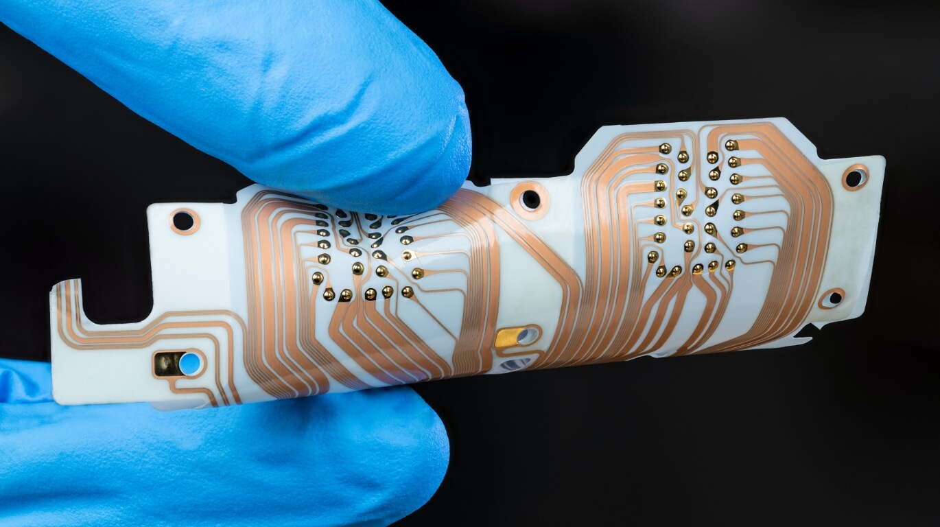 Glass sheet material for flexible printed circuit board