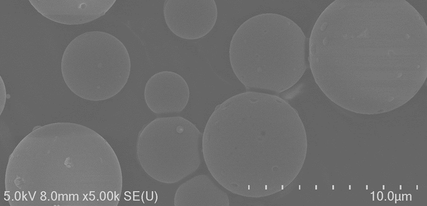 SEM image of GLACIA DROPS®