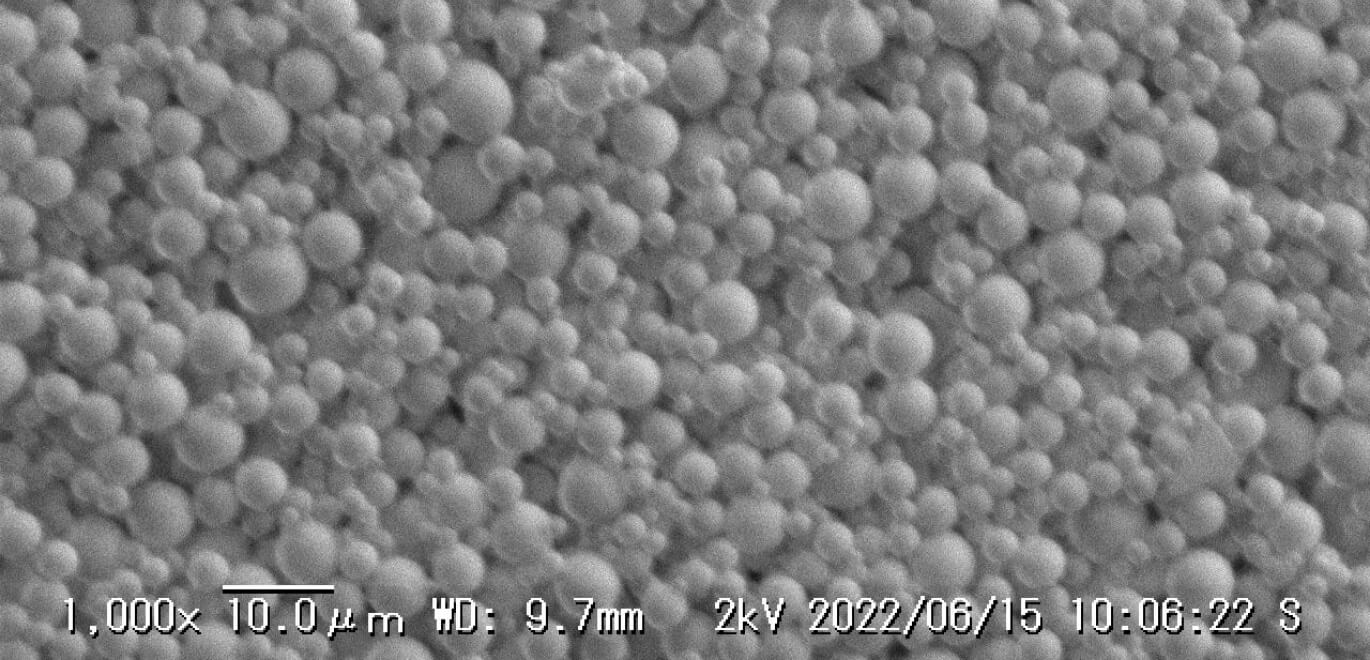 SEM image of GLACIA DROPS®