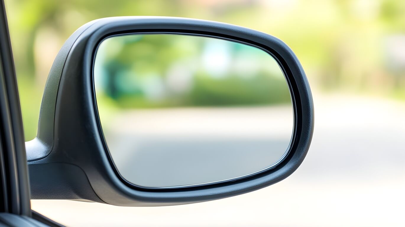 Glass substrates for automotive mirrors