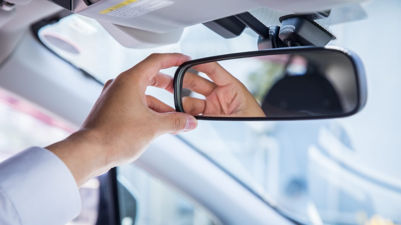Glass substrates for automotive mirrors